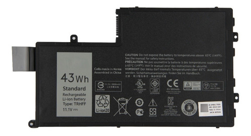 Bateria Notebook Dell Inspiron I14-5457-a40 Type Trhff 43wh