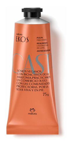 Crema De Manos Ekos Castaña 75g Natura