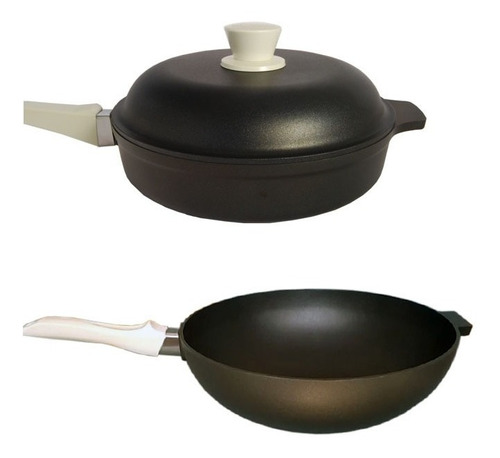 Combo 28 Fournee Sarten De 28 Cm Y Wok De 28 Cm Oferta!!