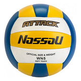 Pelota Voley Nassau Attack Tricolor N5