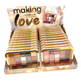 Paleta Sombras Ojos Matte Glitter Love Pink 21 X 24 Unidades