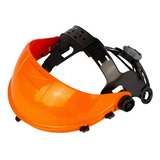 Protector Facial Libus 902438 Arnés Estándar + Visor 1mm Color Naranja