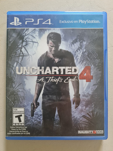 Uncharted 4: A Thief's End - Ps4 Físico