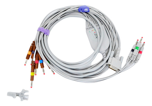 Cable De Paciente Ekg, Compatible Con Welch Allyn.