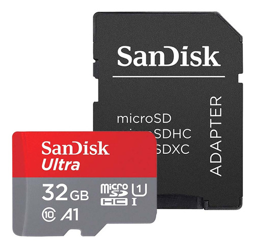 Memoria Micro Sd Sandisk Sdsqua4-032g-gn6ma 32gb C/adaptador