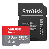 Memoria Micro Sd Sandisk Sdsqua4-032g-gn6ma 32gb C/adaptador