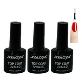 3 Piezas De Top Coat  Xiaoya Gel Brillo Uñas 10ml