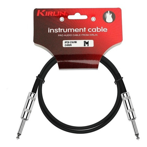 Cable De Instrumento 1 Mt. Conectores Metalicos Ipcv-241-1