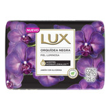 Jabón En Barra De Tocador Orquídeas Negras Lux 125g X6