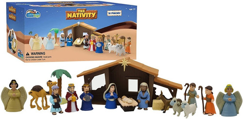 Escena La Natividad Belén - Jueguetes Cristianos