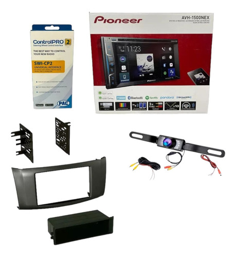 Estereo Pantalla Pioneer+interface+adap Sentra 2016+camara