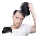 Cobertor De Peruca Masculino Sintético De Cabelo Humano Para