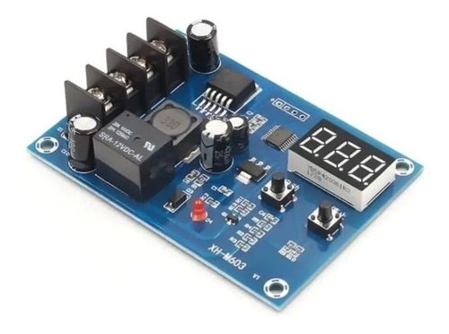 Módulo Control Y Cargador De Baterias 12v- 24v Xh-m603