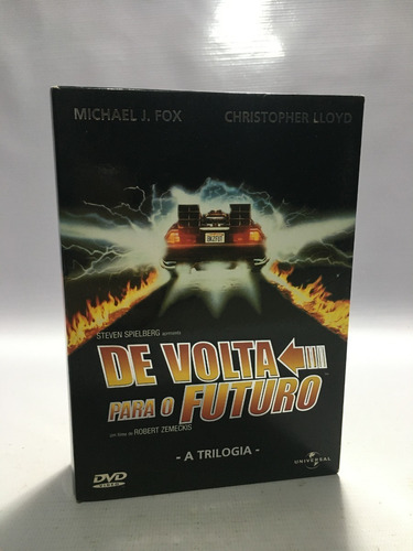 Dvd's A Trilogia De Volta Para O Futuro 3 Vols A594