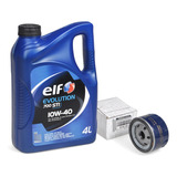 Aceite Elf 10w40 + Filtro Original Duster Oroch 1.6 16v