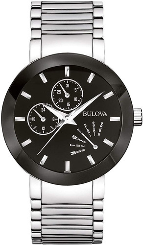 Reloj Bulova Hombre Acero Cristal Curvo 96c105