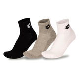 Calcetines Tenis Unisex Lotto  - Tripack Tenis Tres Colores