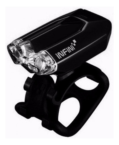 Farol Infini Lava I-260w 2 Super Led Usb Recarregável Cor Preto