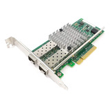 Fibra Óptica Pci-express Gigabit Ethernet De 10 Gbe Sfp+ De