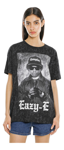 Playera Manga Corta  Eazy-e C&a De Mujer