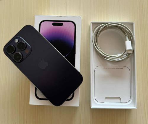 iPhone 14 Pro Apple 128gb Deep Purple Usado Como Nuevo