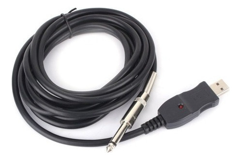 Cable Adaptador Usb Guitarra Pc Mac - Interface