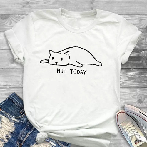Camiseta Cat Lovers (amantes De Los Gatos)