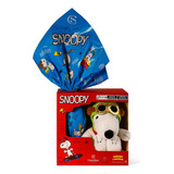 Ovo De Páscoa Pelúcia Snoopy Aviador 160g Cacau Show