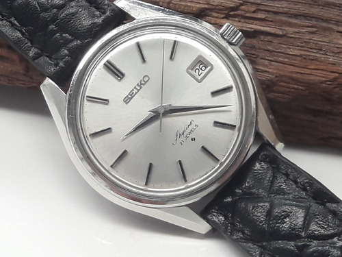 Seiko Skyliner 6102 21j Ss Corda Manual 