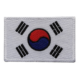 Parche Bordado Bandera Korea Del Sur Escudo Corea Del Sur 