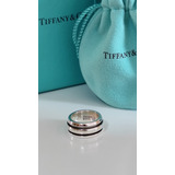 Tiffany & Co. Anillo T 4.75  Plata Fina 925.