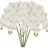 Flores Artificiales Orquídea Phalaenopsis 5 Pzs