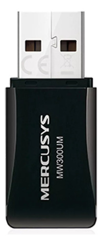Adaptador Wifi Mercusys Mw300um N300 Wireless Mini Usb