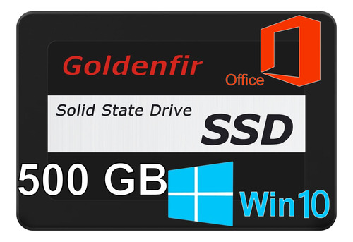 Ssd 500gb Com Windows Instalado + Pacote Office