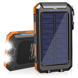 Cargador Portátil Solar Impermeable Del Banco De La Energía
