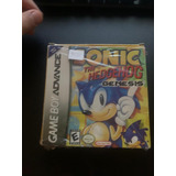 Sonic The Hedgehog Genesis Game Boy Advance Caja