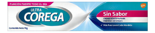 Crema Adhesiva Corega Ultra Para Prótesis Dentales Tubo 70g