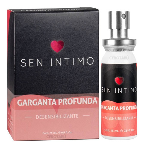 Lubricante Garganta Profunda Desensibilizante X 15ml Sen Sabor Refrescante