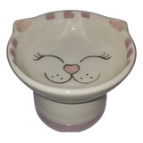 Comedero Para Gatos X 3 Ceramica Artesanal