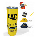 Termo Caterpillar Filtro Aceite + 1 Llavero Y 1 Llave Cat 