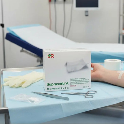 Suprasorb A 10x10 Apósito De Alginato De Calcio Para Heridas | Envío gratis