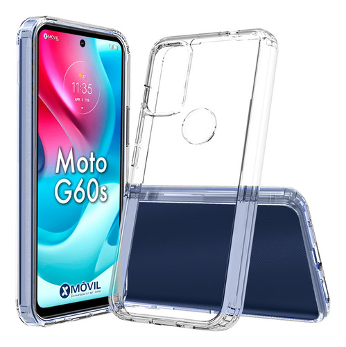 Funda Para Motorola Transparente Protector Acrigel