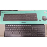 Kit Teclado Y Mouse Inalambrico Mk235 Logitech Seminuevo 