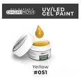 Gel Paint Cherimoya Yellow   Uv/led Nail Art Unidad