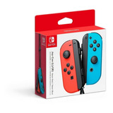 Control Joy Con Color Rojo/ Azul Neón Para Nintendo Switch