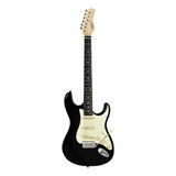 Guitarra Tagima T635 T-635 Stratocaster Bk Df/mg Preto