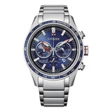 Citizen Super Titanium Blue Crono Ca4490-85l ...... Dcmstore Color De La Correa Plateado Color Del Bisel Plata Color Del Fondo Azul