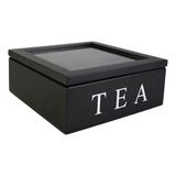 Organizador De Bolsas De Té Retro Caja De Almacenamiento De