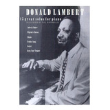 Donald Lambert - 15 Great Solos For Piano Partitura Y Audio