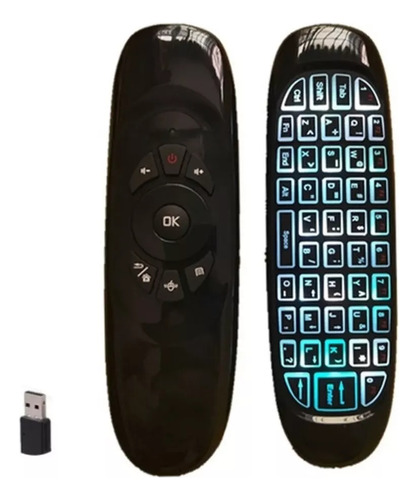 Mini Teclado Inalámbrico Air Mouse Tv Remote Pc Projector